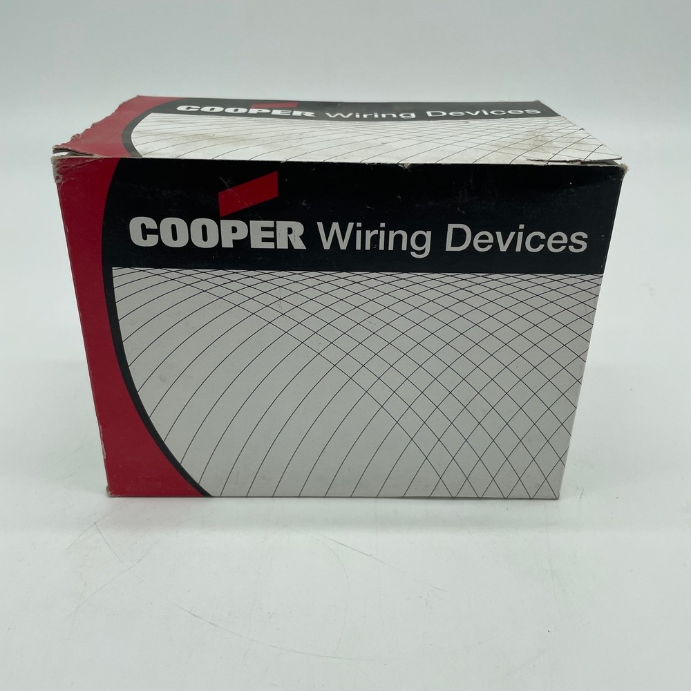 Cooper 1107B-BOX Receptacle 2P 3W 15A 125V Brown 10-Pack